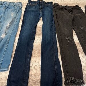 Bundle of 4 pairs of designer jeans